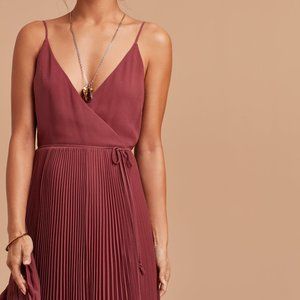 Aritzia Wilfred Beaune Wrap Dress